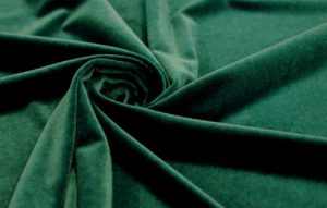 Обивочная ткань для дивана
 Бархат для штор стрейч цвет тёмный изумруд